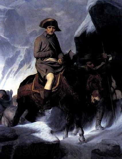 Paul Delaroche Bonaparte Crossing the Alps Spain oil painting art